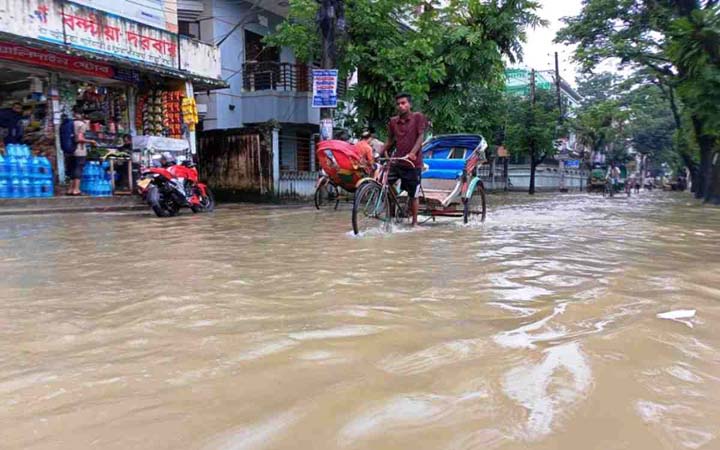 সিলেটে ফের বেড়েছে পানি