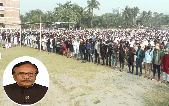 সাবেক প্রতিমন্ত্রী খালেদুর রহমান টিটোর জানাজা ও দাফন সম্পন্ন