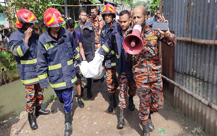 খিলগাঁওয়ে ড্রেনে পড়ে নিখোঁজ যুবকের মরদেহ উদ্ধার
