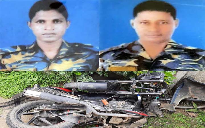ট্রাকের সঙ্গে মোটরসাইকেলের ধাক্কায় দুই আনসার সদস্য নিহত