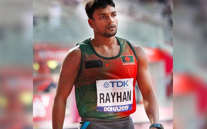 টোকিও অলিম্পিকে দেশের হয়ে খেলবে যবিপ্রবির জহির রায়হান