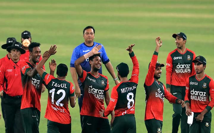 দুই ম্যাচ হাতে রেখে টি-টুয়েন্টি সিরিজ জিতলো বাংলাদেশ
