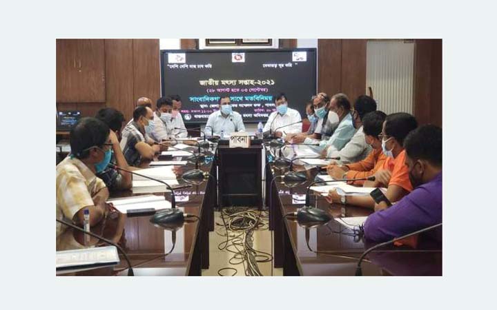 পাবনায় বেড়েছে মাছের উৎপাদন, রপ্তানী হচ্ছে বিদেশেও