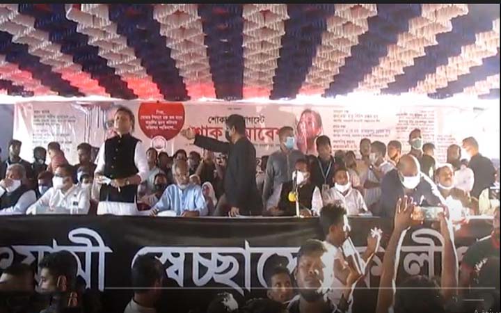 বঙ্গবন্ধুর সোনার বাংলা গড়তে প্রধানমন্ত্রী শেখ হাসিনা নিরলস ভাবে কাজ করছেন- প্রতিমন্ত্রী শরীফ আহমেদ