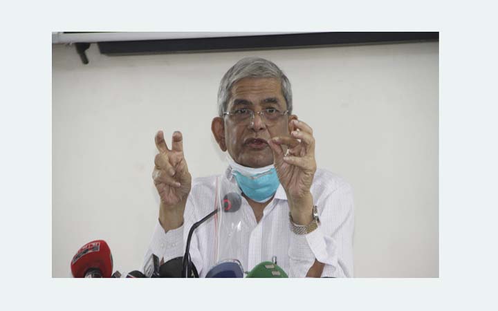নিরাপত্তা ধ্বংস করতেই বিডিআর বিদ্রোহ : মির্জা ফখরুল