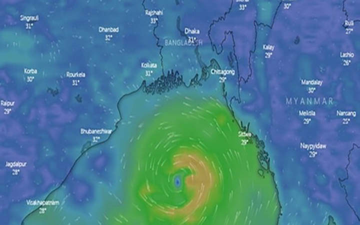 বাংলাদেশ ও ভারতে গুলাবের যে প্রভাব পড়বে