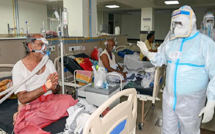 ভারতে কোভিড গ্রাফ নিম্নমুখী