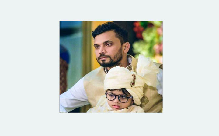 জন্মদিনে ছেলেকে নিয়ে মাশরাফির আবেগঘন পোস্ট