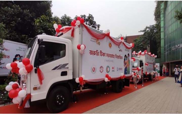 বাংলাদেশকে ১৮টি ফ্রিজার ট্রাক উপহার দিলো যুক্তরাষ্ট্র