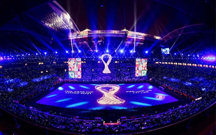 বিশ্বকাপের ভেন্যু আল বায়াতের উদ্বোধন