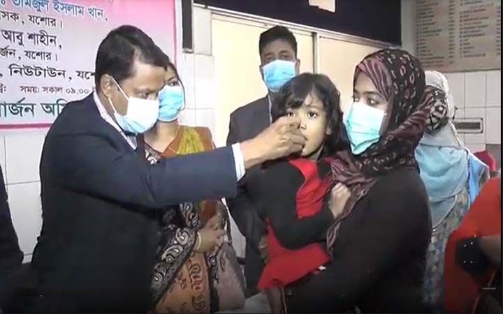 যশোরে ভিটামিন ’এ’ প্লাস ক্যাম্পেইনের উদ্বোধন