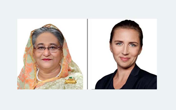 শেখ হাসিনাকে ডেনমার্কের প্রধানমন্ত্রীর ফোন