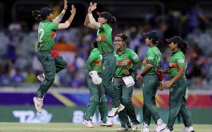 বিশ্বকাপে  প্রথম জয় পেল টাইগ্রেসরা