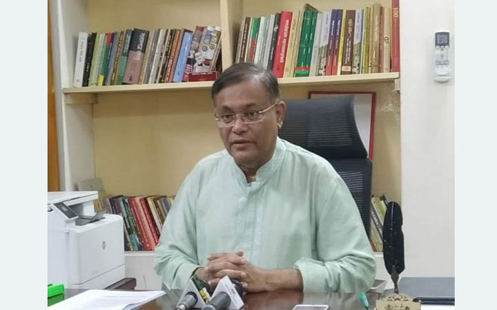 আরএসএফ প্রতিবেদন বিদ্বেষপ্রসুত, আপত্তিকর ও অগ্রহণযোগ্য : তথ্যমন্ত্রী