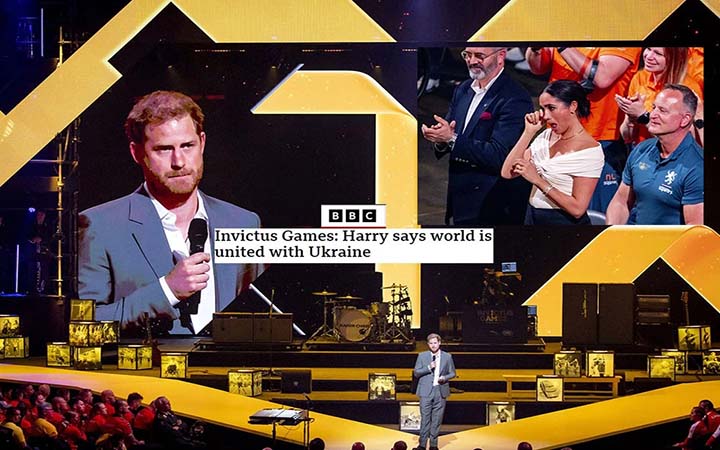 বিশ্ব ইউক্রেনের সাথে আছে: প্রিন্স হ্যারি