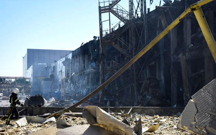 ওডেসায় রুশ হামলা, অস্ত্রের চালান ব্যাহতের চেষ্টা