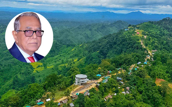 রাষ্ট্রপতির সাজেক সফর স্থগিত