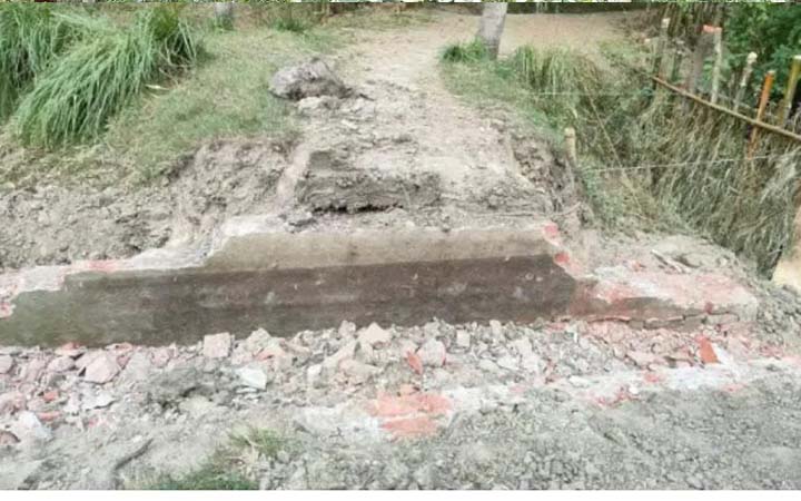 পাবনায় সরকারি কালভার্ট ভেঙে নির্মাণ সামগ্রী লুটের ঘটনায় তদন্ত কমিটি