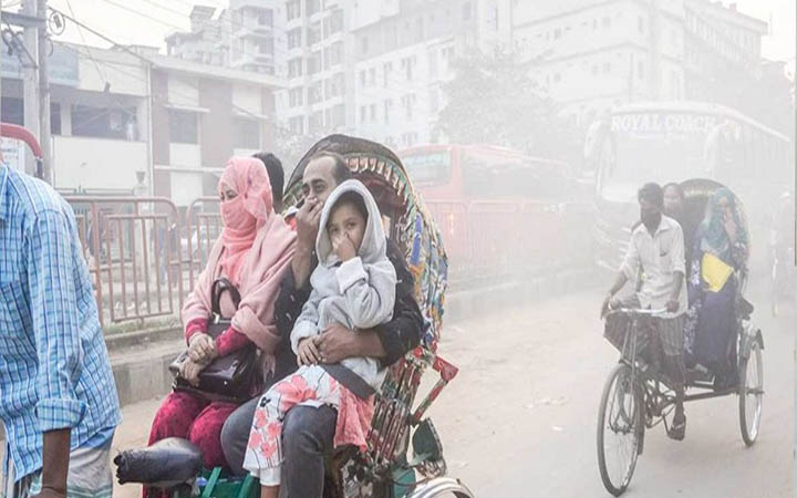 ঢাকার বাতাস এখনো ‘অস্বাস্থ্যকর’