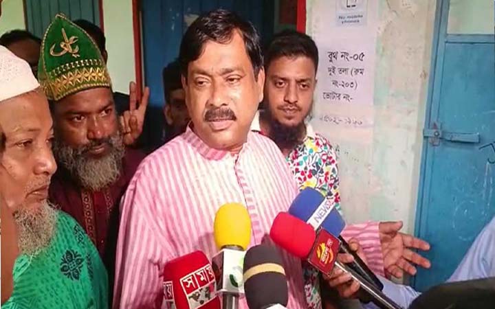 ভোটের পরিবেশ ভালো : মনিরুল হক সাক্কু