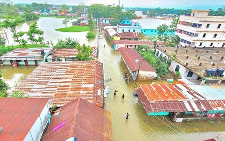 সিলেটে নদনদীর পানি এখনও বাড়ছে