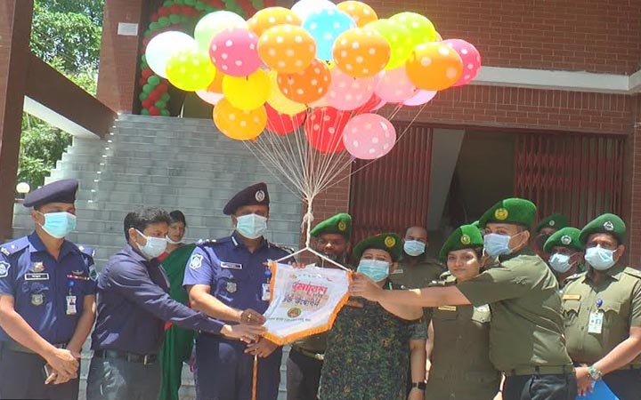 পাবনায় আনসার ও গ্রাম প্রতিরক্ষা বাহিনী(ভিডিপি)’র জেলা সমাবেশ অনুষ্ঠিত