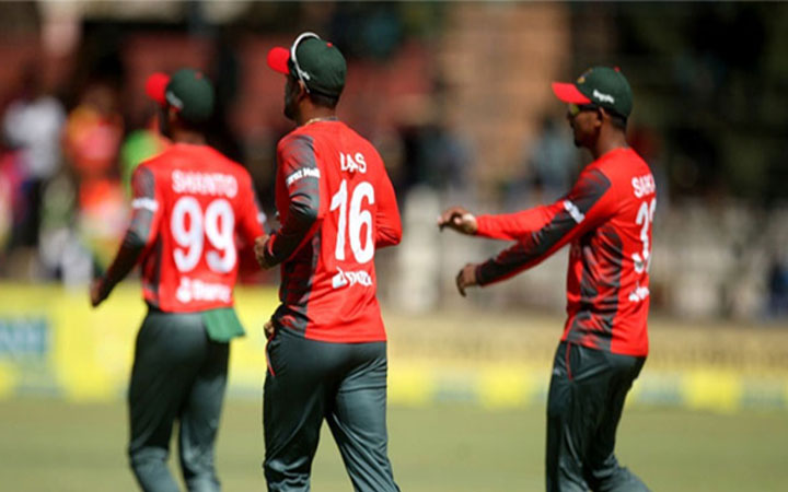 জিম্বাবুয়ের কাছে হেরে সিরিজ শুরু করলো বাংলাদেশ