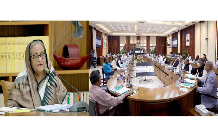 একনেক সভায় ২ হাজার ৭ কোটি টাকা ব্যয় সাপেক্ষ ৭ প্রকল্পের অনুমোদন