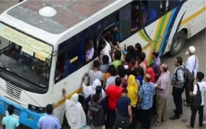বিভিন্ন রুটে ভাড়ার তালিকা প্রকাশ করলো বিআরটিএ