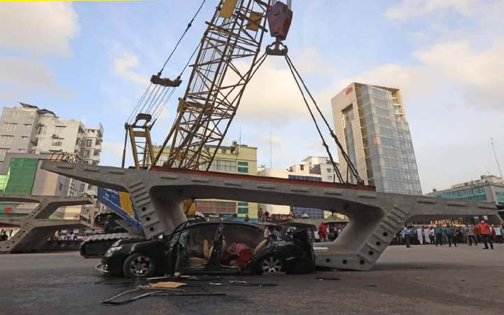 উত্তরায় গার্ডার দুর্ঘটনা : ৫ কোটি টাকা ক্ষতিপূরণ চেয়ে রিট