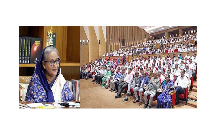 কঠোর পরিশ্রমের মাধ্যমে খাদ্য উৎপাদন বাড়ানো, সঞ্চয় করার ওপর প্রধানমন্ত্রীর গুরুত্বারোপ