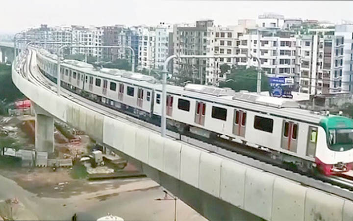 মেট্রোরেলের ভাড়ার পূর্ণাঙ্গ তালিকা প্রকাশ