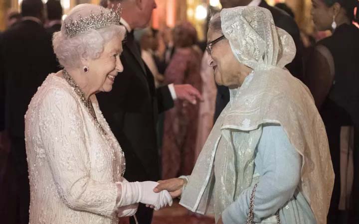যুক্তরাজ্যের পথে শেখ হাসিনা, আরও যারা থাকছেন  রানির শেষকৃত্যে