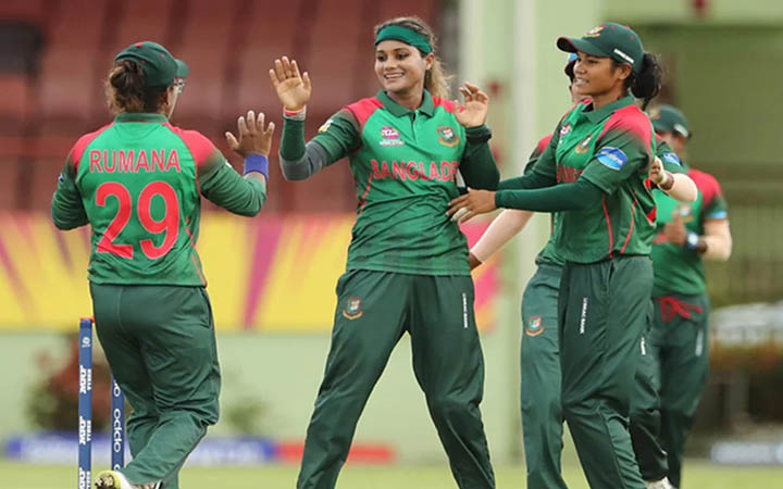 নারী এশিয়া কাপ: বাংলাদেশের বোলিং তোপে ৮২ রানে গুটিয়ে গেল থাইল্যান্ড