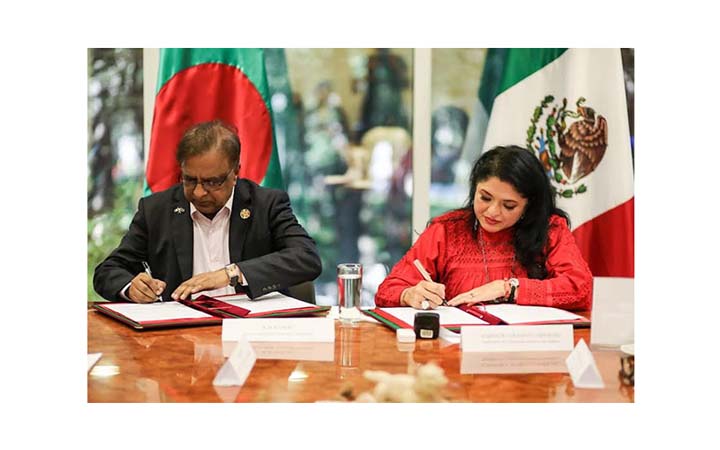 বাংলাদেশ ও মেক্সিকো সরকারের মধ্যে সাংস্কৃতিক সমঝোতা স্মারক স্বাক্ষর