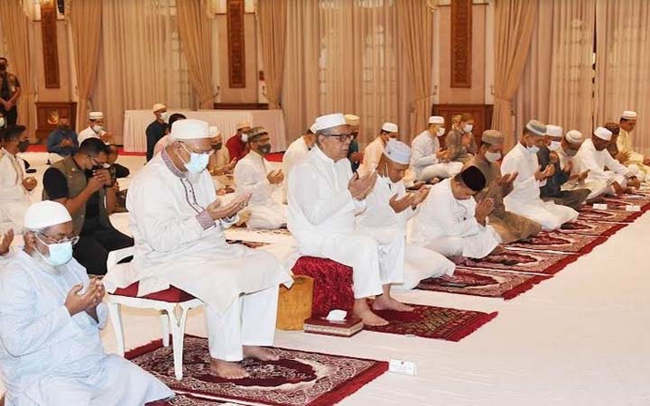 ঈদ-ই-মিলাদুন্নবী (সা.) উপলক্ষে বঙ্গভবনে দোয়া-মাহফিল অনুষ্ঠিত