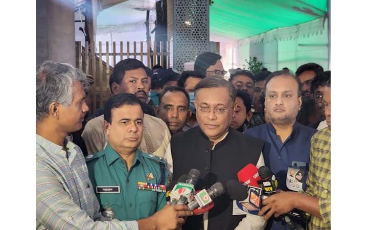 বিএনপির অপরাজনীতি বন্ধ হওয়া প্রয়োজন : তথ্যমন্ত্রী