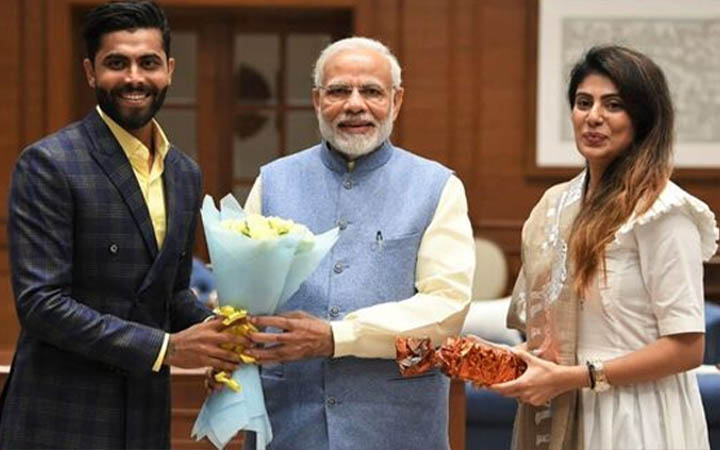 গুজরাট নির্বাচনে জাদেজার স্ত্রীকে টিকিট দিলো বিজেপি