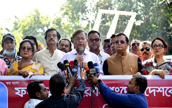 জঙ্গিদের প্রধান আশ্রয়-প্রশ্রয়দাতা বিএনপি : তথ্যমন্ত্রী