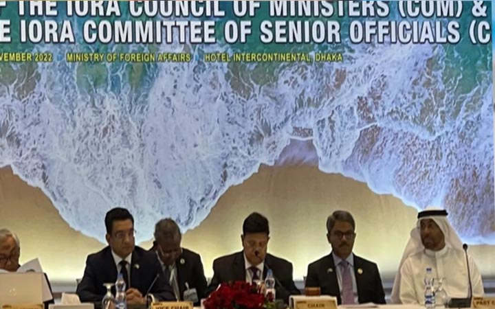 ঢাকায় আইওআরএ’র মন্ত্রী পর্যায়ের বৈঠক শুরু
