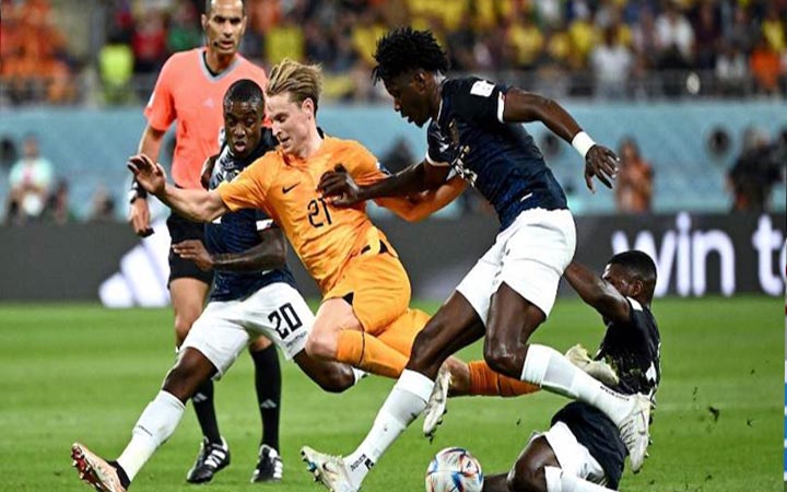 নেদারল্যান্ডস ও ইকুয়েডর ম্যাচ ড্র