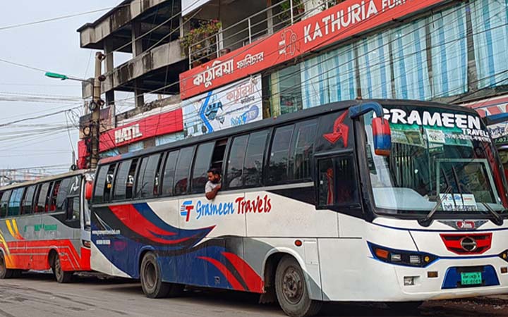 রাজশাহীতে পরিবহন ধর্মঘট শুরু