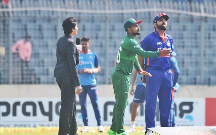টসে জিতে ফিল্ডিংয়ে বাংলাদেশ