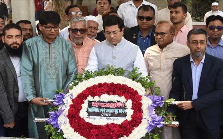 শেখ মনি মেধাবীদের রাজনীতিতে নিয়ে এসেছিলেন : মেয়র তাপস