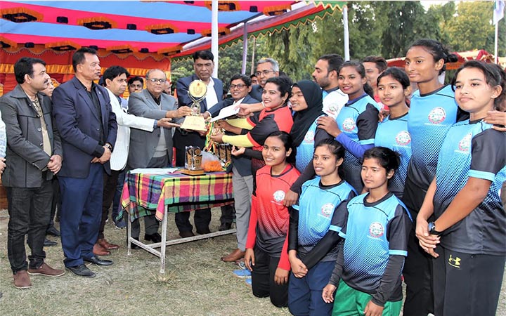 আন্তঃবিশ্ববিদ্যালয় হ্যান্ডবলে চ্যাম্পিয়ন ইবি