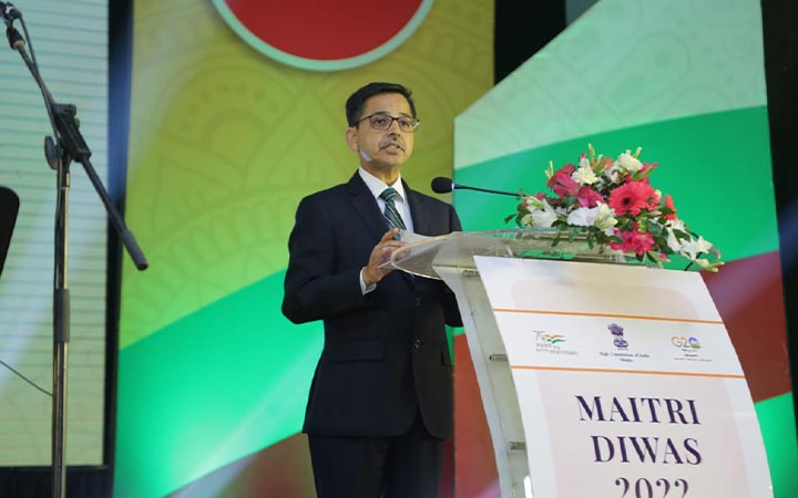 ঢাকায় ভারতীয় হাইকমিশন মৈত্রী দিবস উদযাপন করেছে