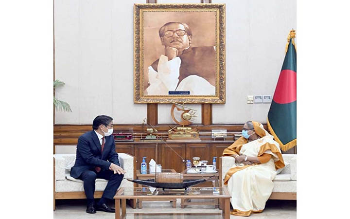 বাংলাদেশে ব্যাপক বিনিয়োগ করতে জাপানের ব্যবসায়িদের প্রতি প্রধানমন্ত্রীর আহ্বান