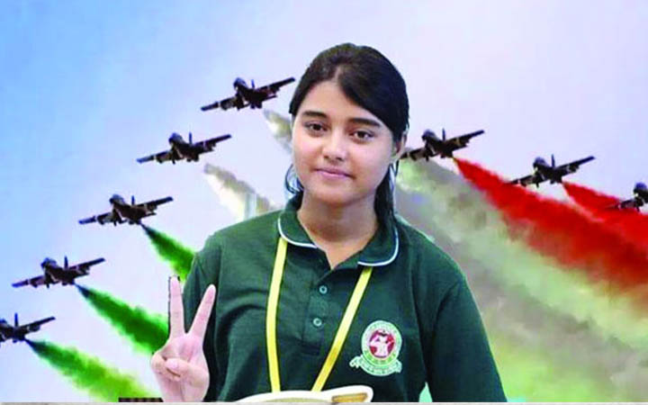 ভারতের প্রথম মুসলিম নারী ফাইটার পাইলট সানিয়া