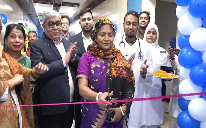 যশোর রেল রোডে আদ্-দ্বীন হাসপাতালে উন্নত মানের ৬টি নতুন কেবিন উদ্বোধন