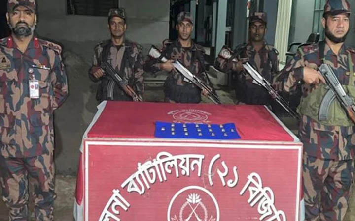 শার্শা সীমান্তে দেড় কোটি টাকার স্বর্ণ জব্দ